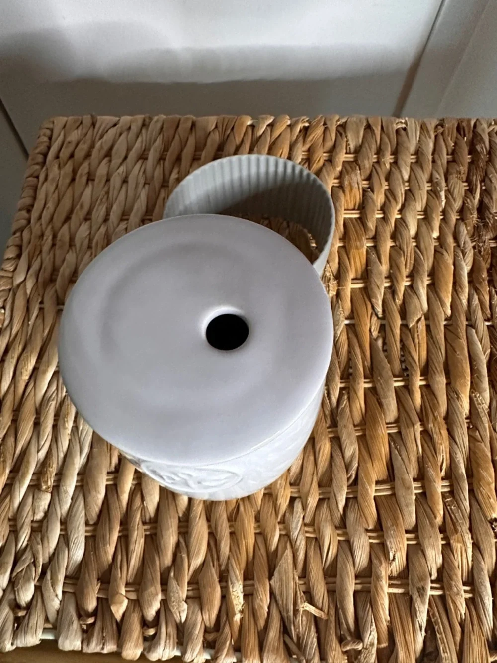 The Pampered‎ Chef White Ceramic Egg Cooker